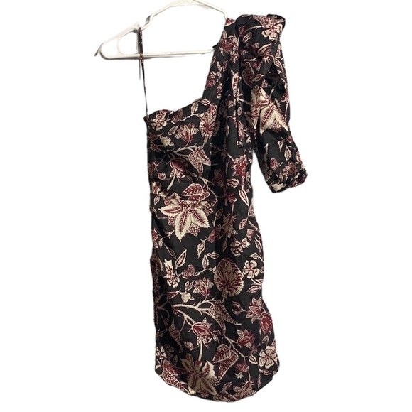 Isabel Marant Lilia One Shoulder Floral Print Mini
Dress Asymmetrical Cotton - Picture 6 of 10